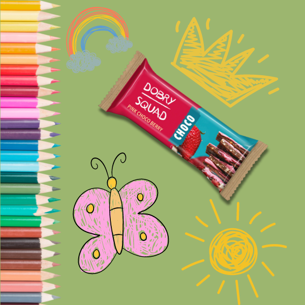 School Starter Kit with DOBRY SQUAD Bars – The Perfect Energy Snacks for the New School Year!