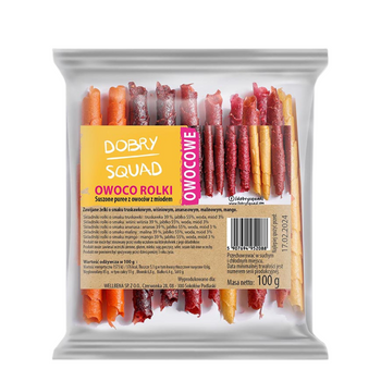 DOBRY SQUAD OWOCOROLKI 100g