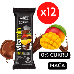 Zestaw 12szt - VITAMIN Libido baton o smaku mango 40g