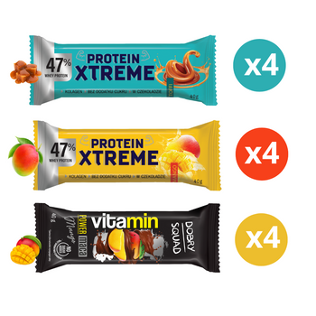 SPORT Set – XTREME PROTEIN + VITAMIN Bars