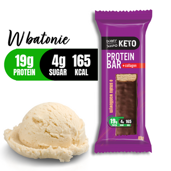 Bar DOBRY SQUAD KETO Vanilla 40g