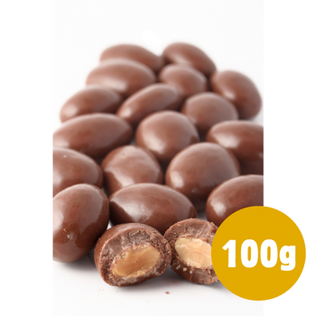 DOBRY SQUAD CHOCO Migdały w ciemnej czekoladzie 100g